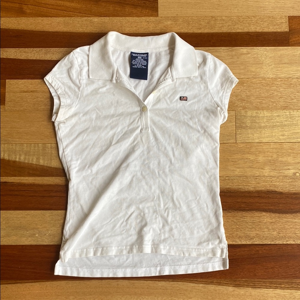 Tommy Hilfiger Women's White Polo Shirt